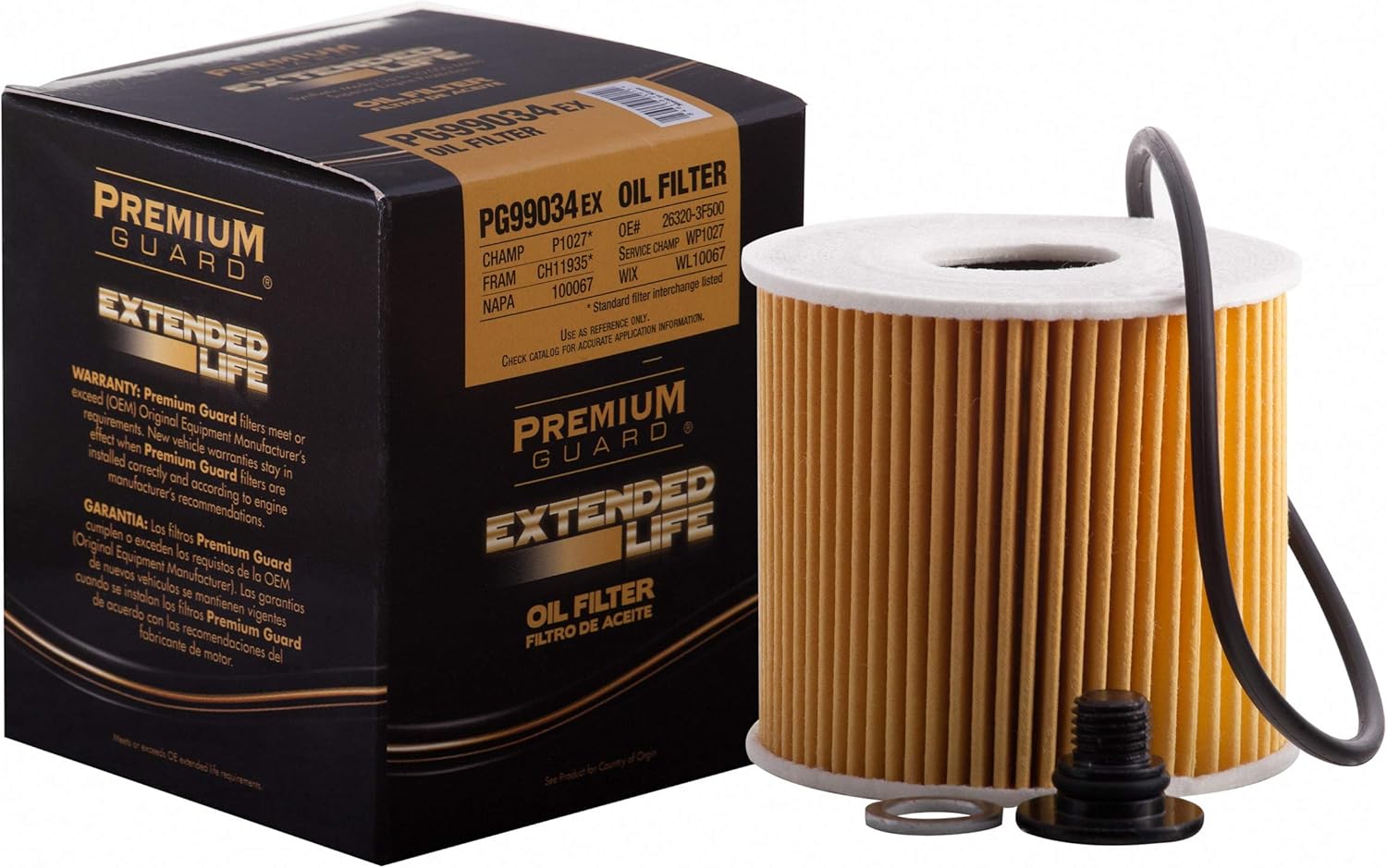 PG99034EX Extended Life Oil Filter up to 10,000 Miles