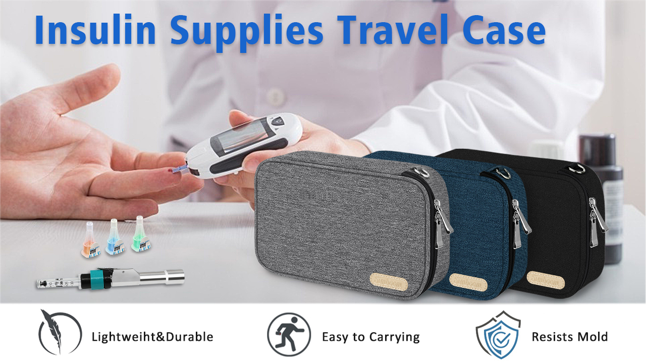 CURMIO Borsa Termica Per Insulina Da Viaggio, Borsa Per Alimenti Per Il - Foto 11