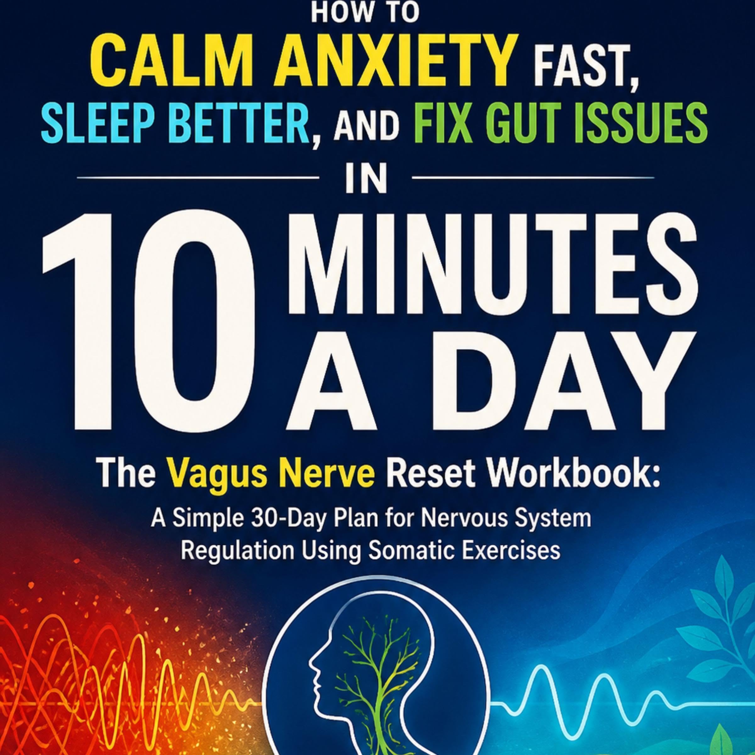 Cover art for How to Calm Anxiety Fast, Sleep Better, and Fix Gut Issues in 10 Minutes a Day
