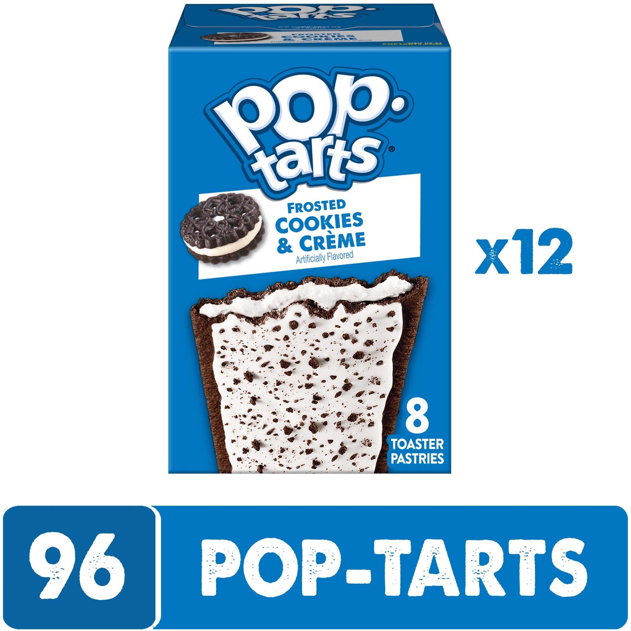 Ciasto Pop-Tarts, matowe ciasteczka i toster, 384 g (12 sztuk)