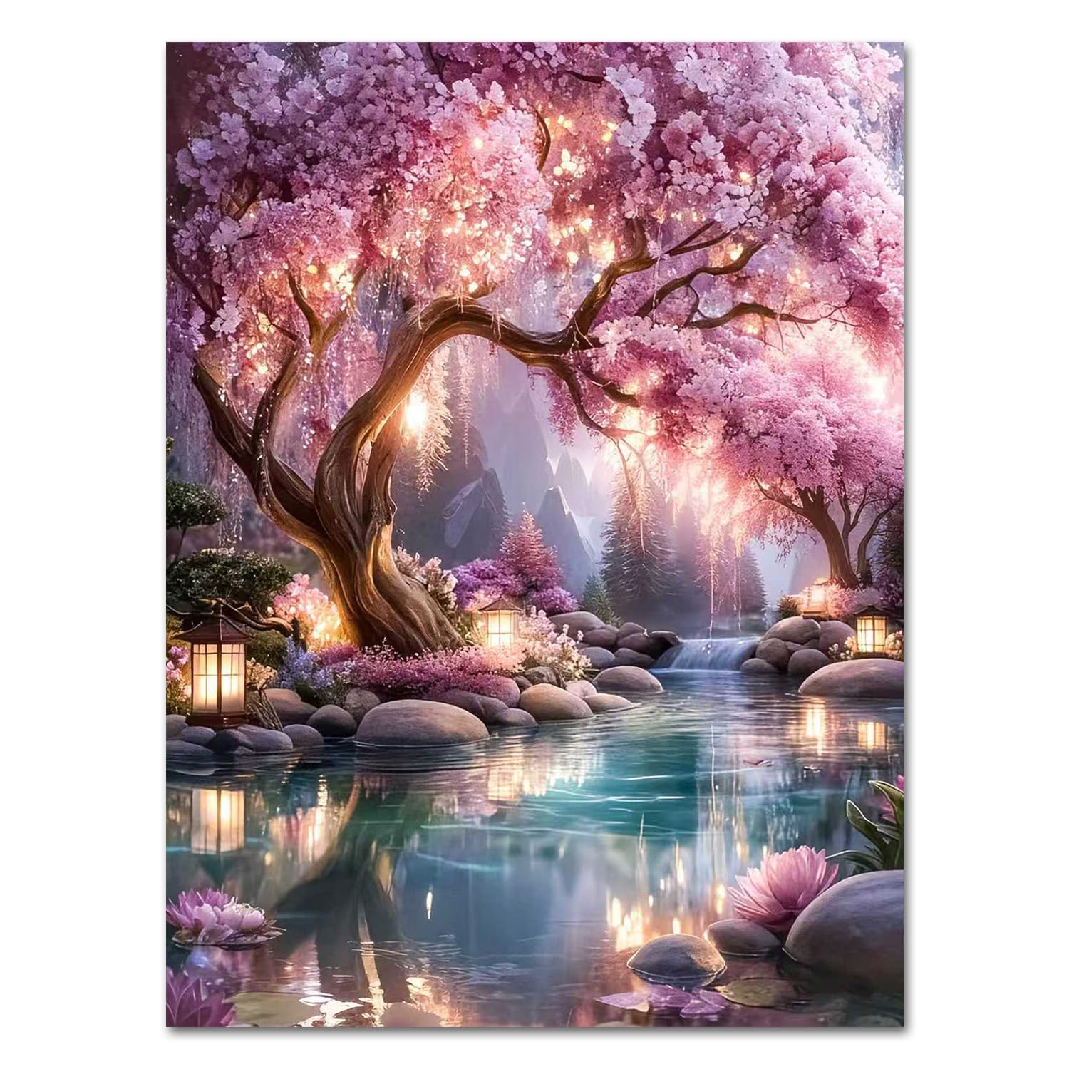Diamond Painting Tree Of Life - Art Therapy Kit For Adults, 5d Full Square Diamond Art Kits For Adults With Tools, Stunning No-Gap Design, Easy To Apply And Frame, Home Wall Decor, Gift Idea (30*40cm)-image-12