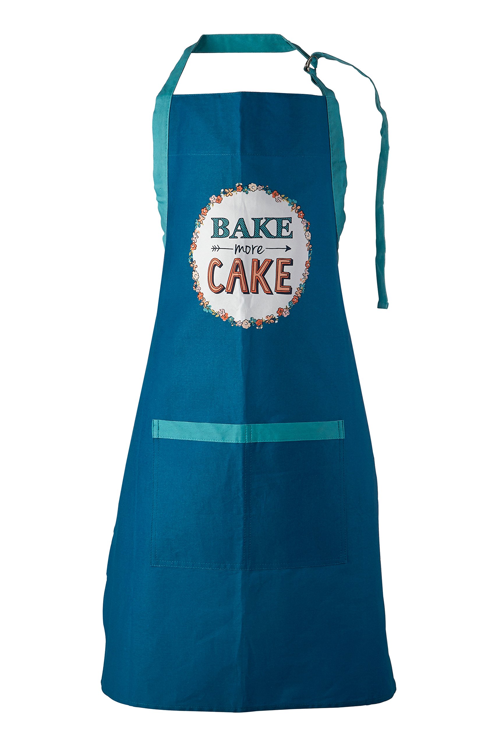 Premier Housewares Cotton Apron for Women Neck Strap Cooking 100% Cotton Apron Baking Apron Waist Ties Aprons for Women Cooking Apron for Teenagers