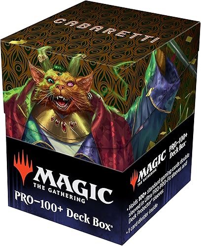 Ultra Pro - Magic The Gathering - Streets of New Capenna 100+ Deck Box V4 - Protege tus cartas coleccionables coleccionables, tarjetas de juego y