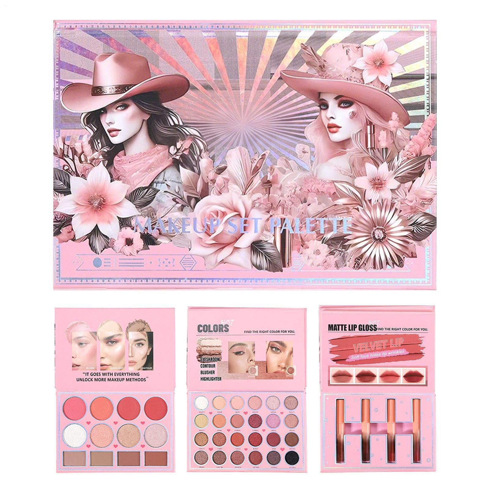 Make-up-Palette Kosmetik Set Im Buchstil