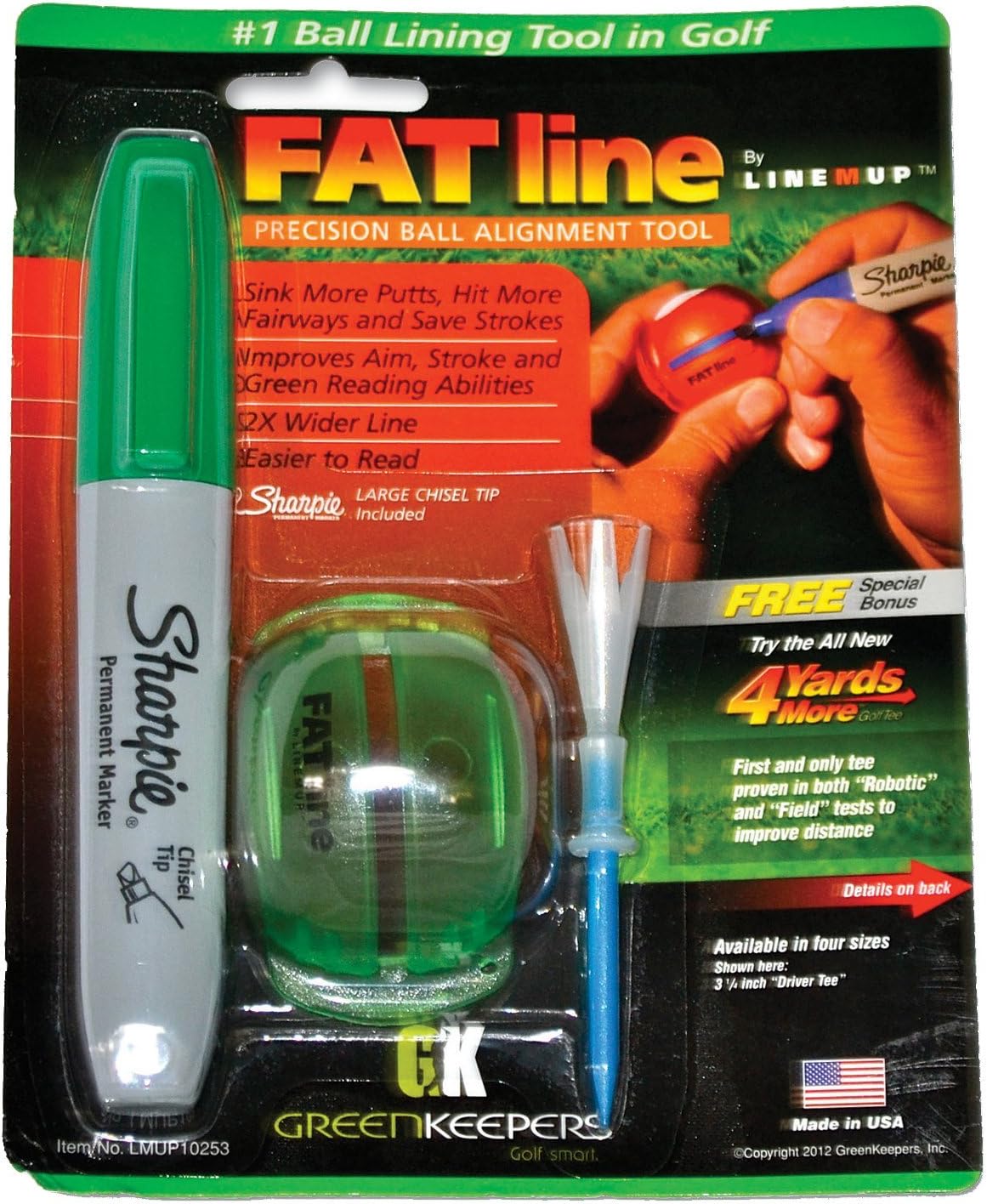 review Green Keeper Line M Up Fat Line Ball Alignment Tool