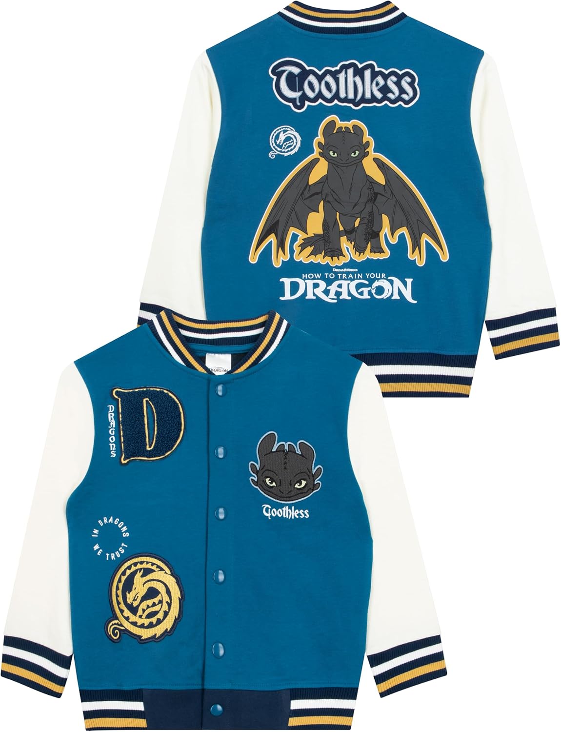 How To Train Your Dragon Boys Jacket, Toothless Kids Bomber Jacket, Dragon Jackets For Boys