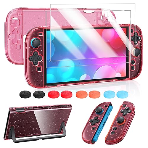 Vista 17 de FYOUNG Protective Case for Nintendo Switch 2 2025, Slim Hard Shell for Switch 2 Accessories, Scratch&Shock Protection Cover with Screen Protector, 8