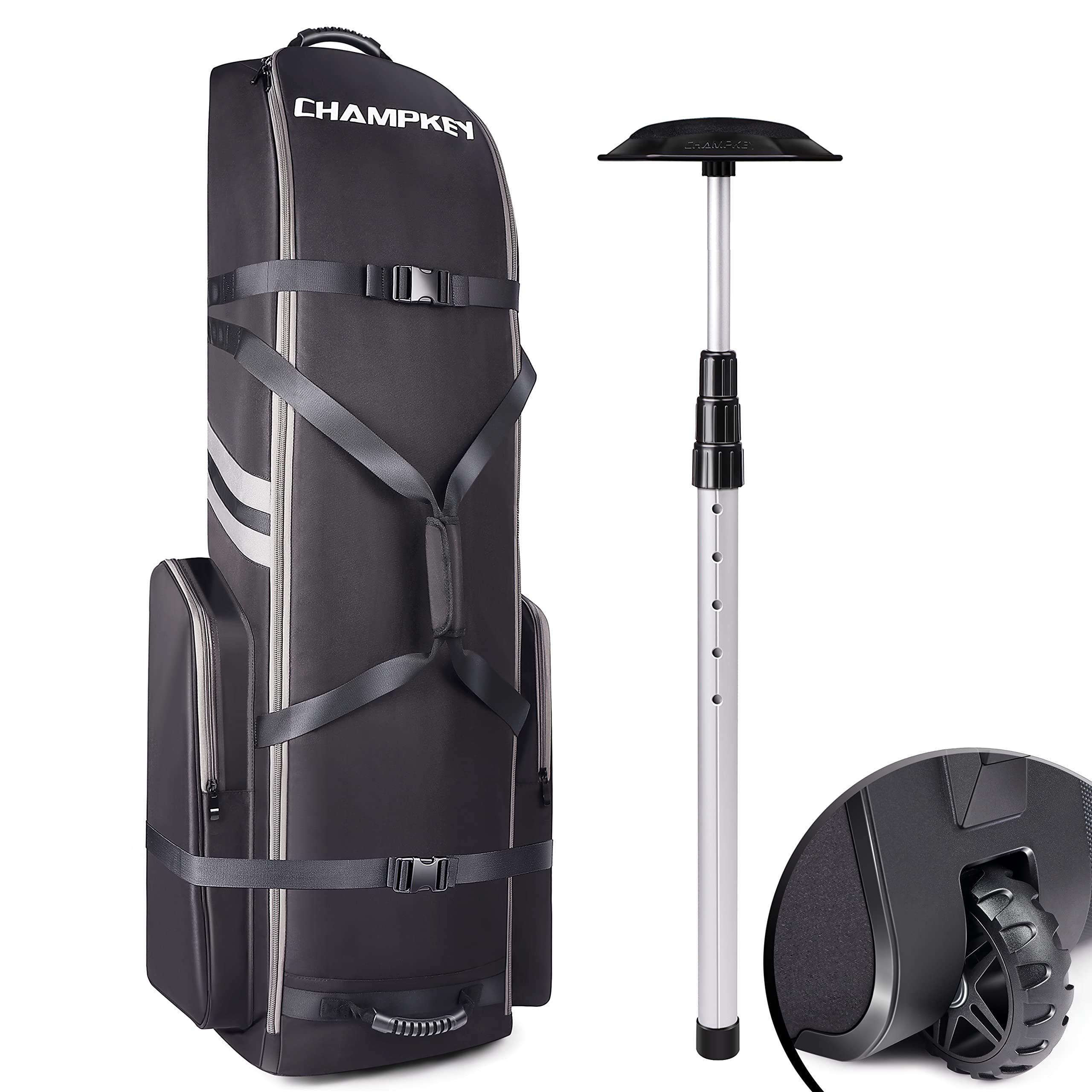 Buy CHAMPKEY Premium SoftPadded Golf Travel Bag with AntiImpact