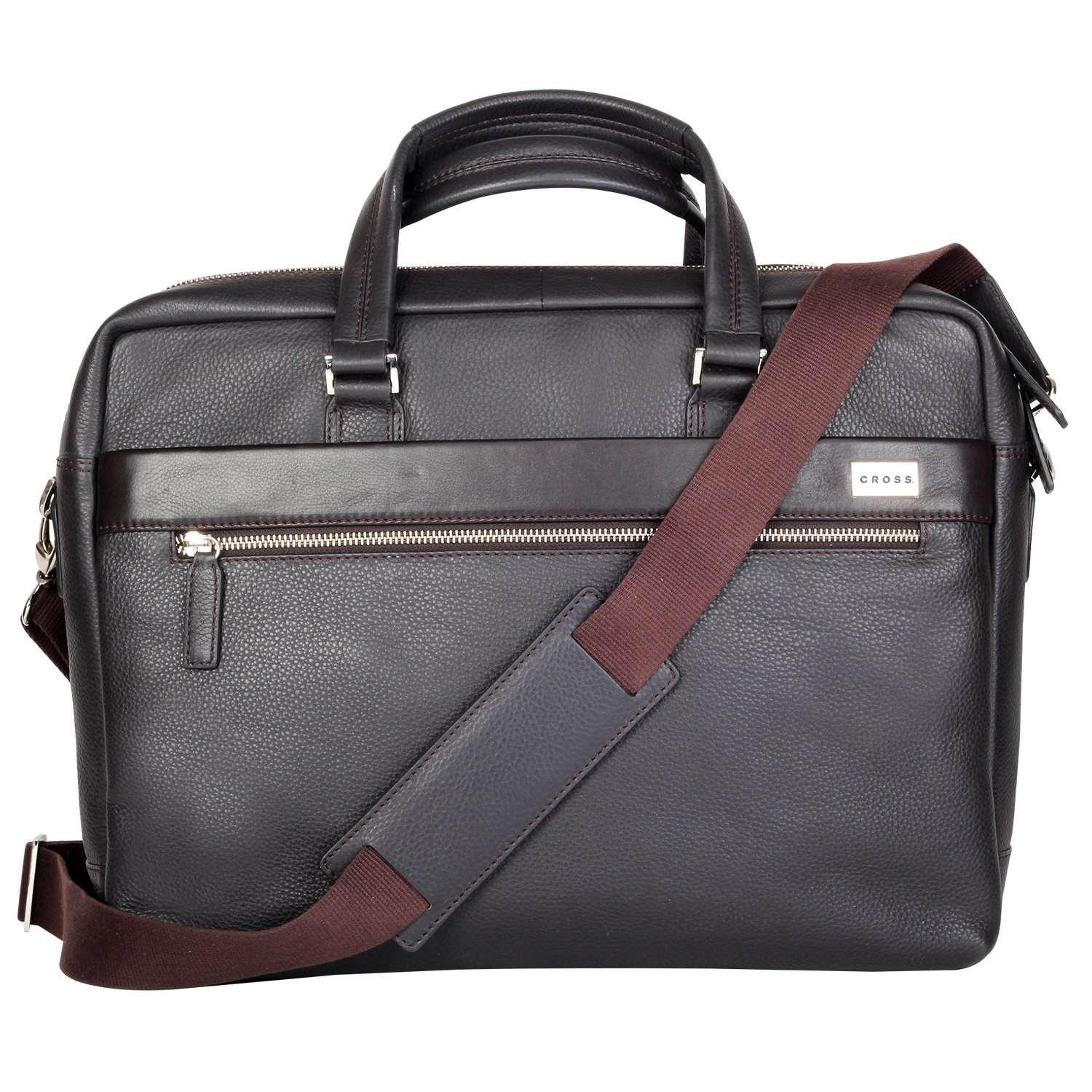 Cross Coffee Softsided Leather Briefcase (AC021028N-2)