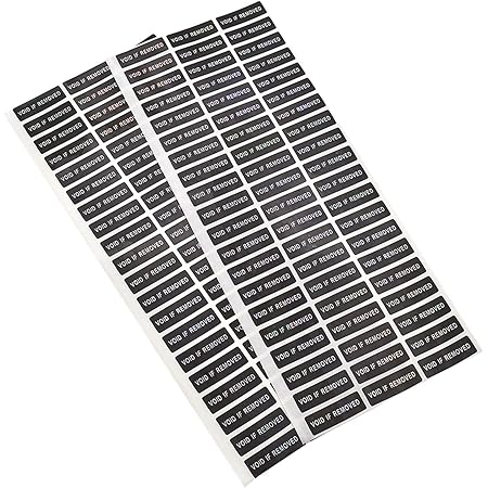 Lychee Hologram Void IF Removed Security Tamper Evident Warranty Label  Stickers 120 Pcs