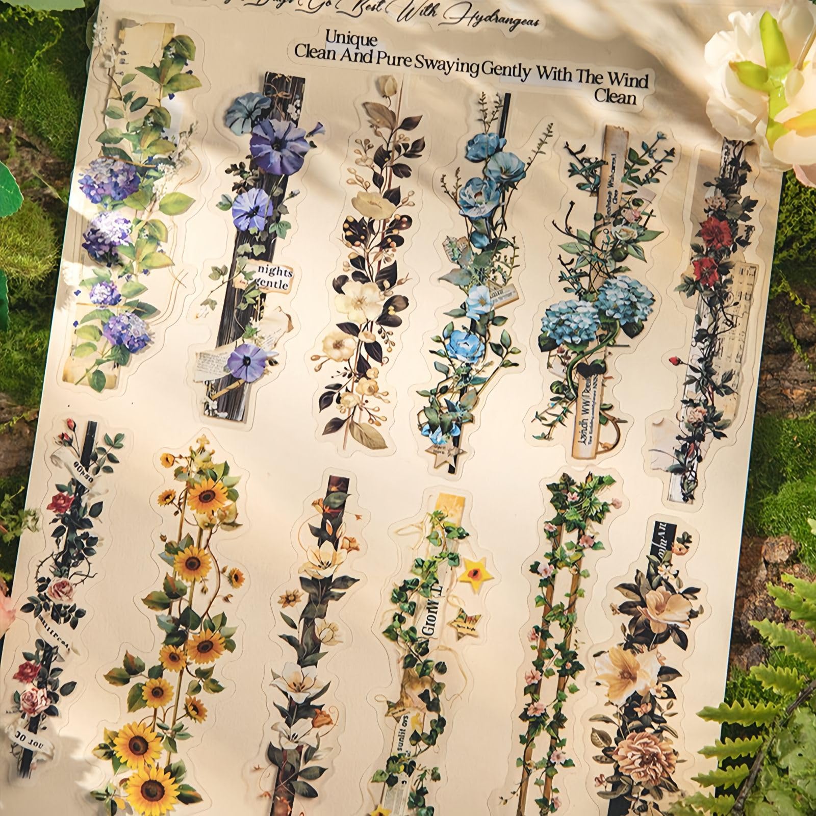 Scrapbook Stickers,Bullet Journal Zubehör,Journal