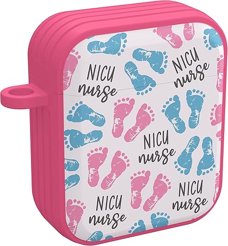 AFFINITY BANDS Funda HDX de enfermería compatible con Apple AirPods Gen 1 y 2 (NICU Nurse)