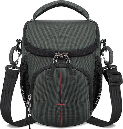 Miniatura 4 de Bolsa de hombro portátil Bolsa de cámara Bolsa de fotografía a prueba de golpes e impermeable Bolsa de cámara Canon SLR Bolsa para cámara Sony SLR