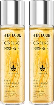 ginseng Essence Water for Face, Hydrating & Anti-Aging Facial Toner with Niacinamide, Hyaluronic Acid & Ergothioneine, Moisturizing, Firming & Smoothing Skin Care for Women & Men