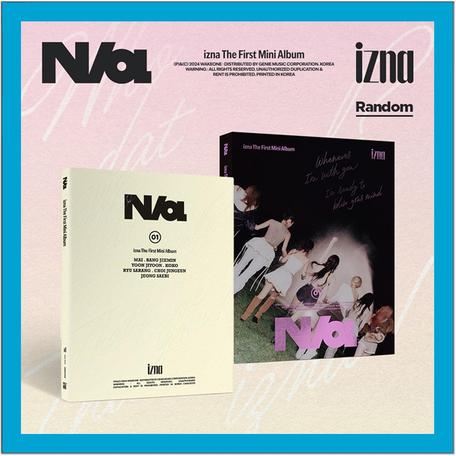 izna N/a 1st Mini Album (フォトブック - 2バージョンセット) IZNA