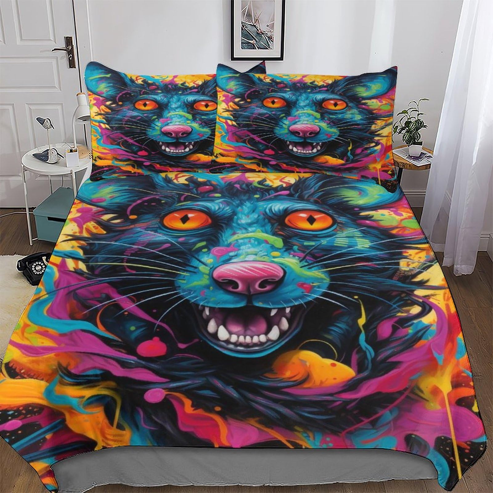 Housse de couette douce de qualité supérieure ensemble de lit double
