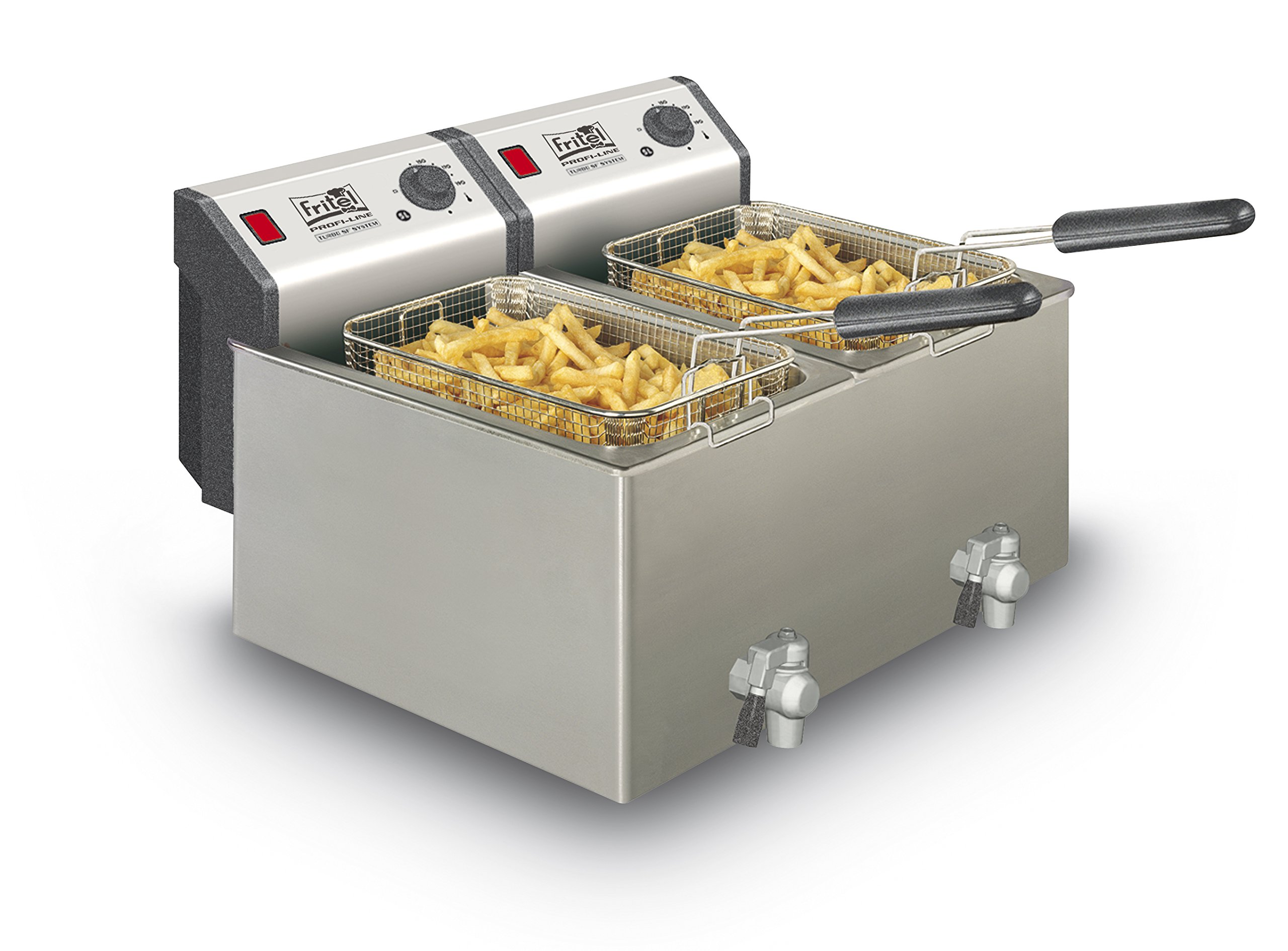 Fritel TURBO SF® PROFI-LINE 3855 - Professional deep fat fryer Doppia Bianco