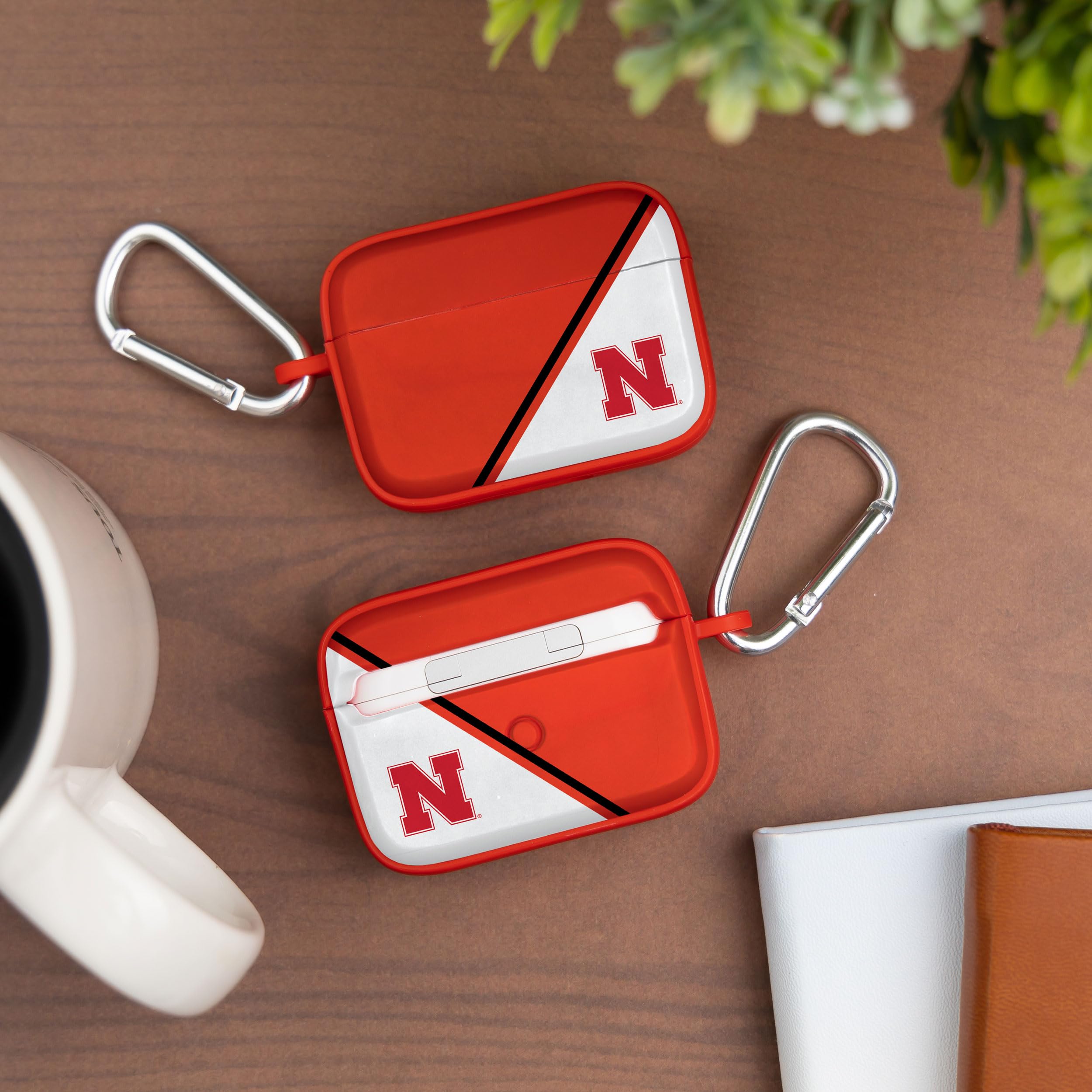 Affinity Bands Nebraska Huskers Champion Series HDX Case Cover Compatible with Apple AirPods Pro