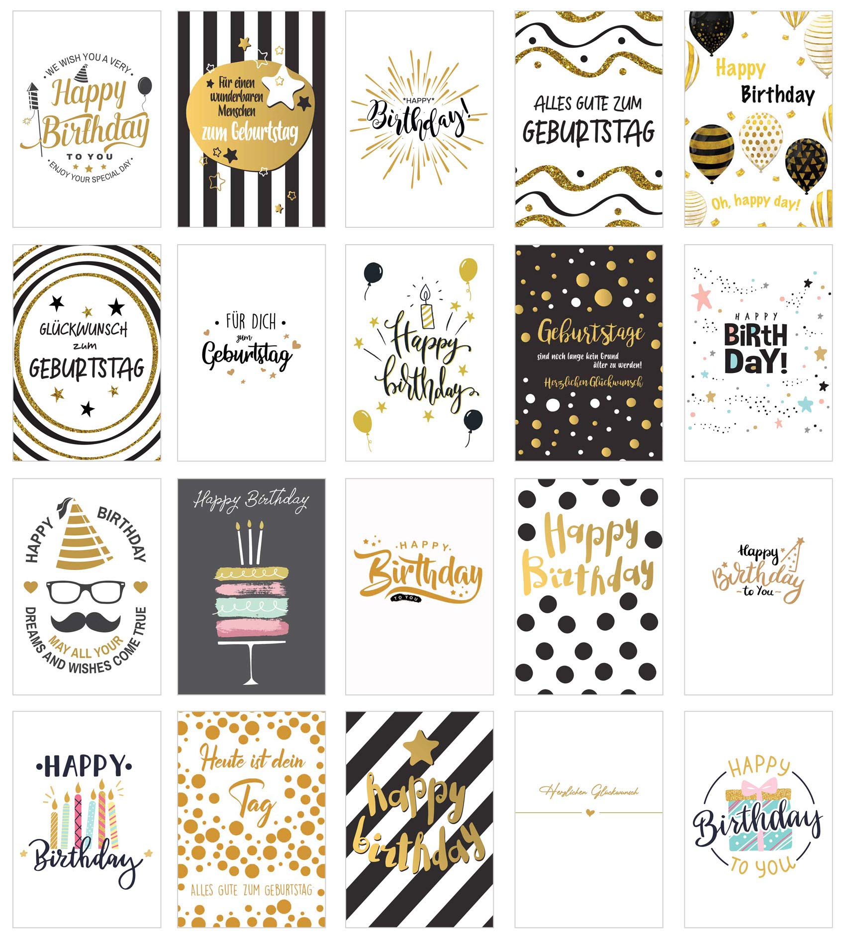 Carte Anniversaire 20 Ans Edition Seidel Carte D'anniversaire De Qualité Supérieure XXL Pour 50 Grande Carte Anniversaire