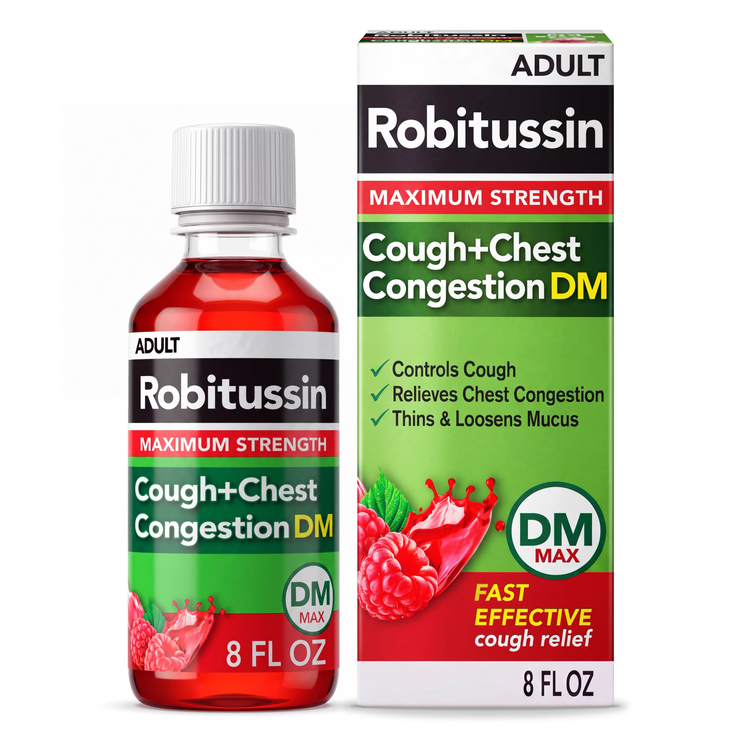 Robitussin DM Maximum Strength Cough Medicine