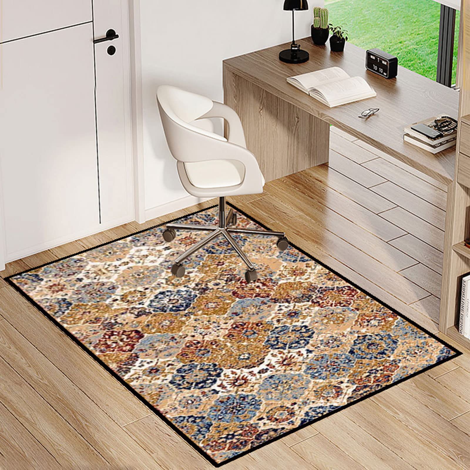 Tapete Para Silla De Oficina 121 X 91 Cm Para Suelo Duro | Meses Sin