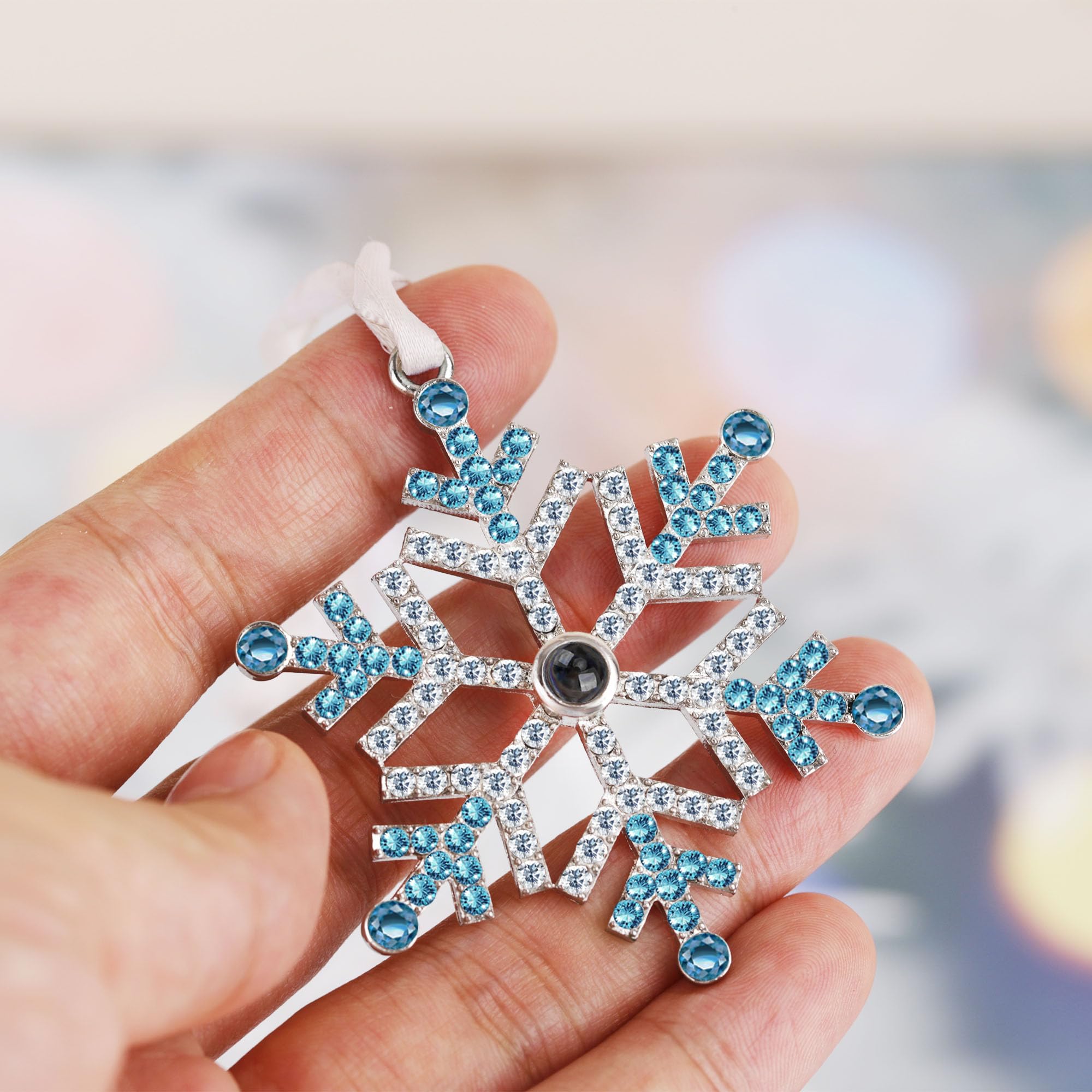 Décoration De Noël Personnalisée À Faire Soi-Même, Boules En Bois En Forme De Flocon De Neige