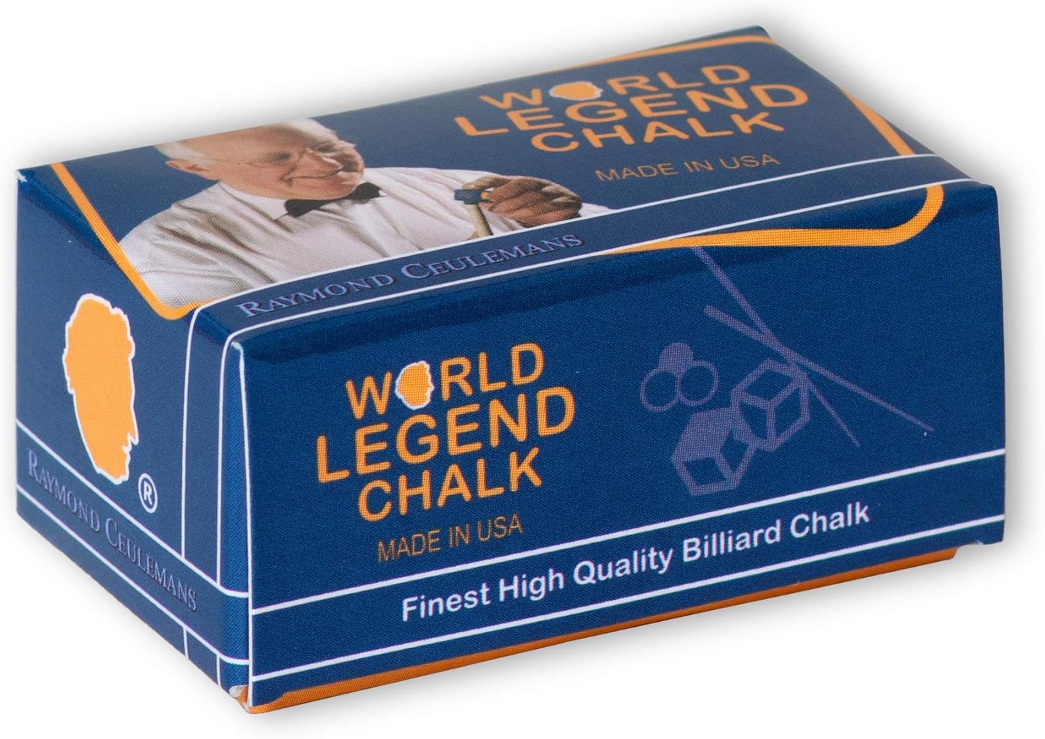 World Legend プールキュー ビリヤードチョーク 2個/箱 (2箱(チョーク4