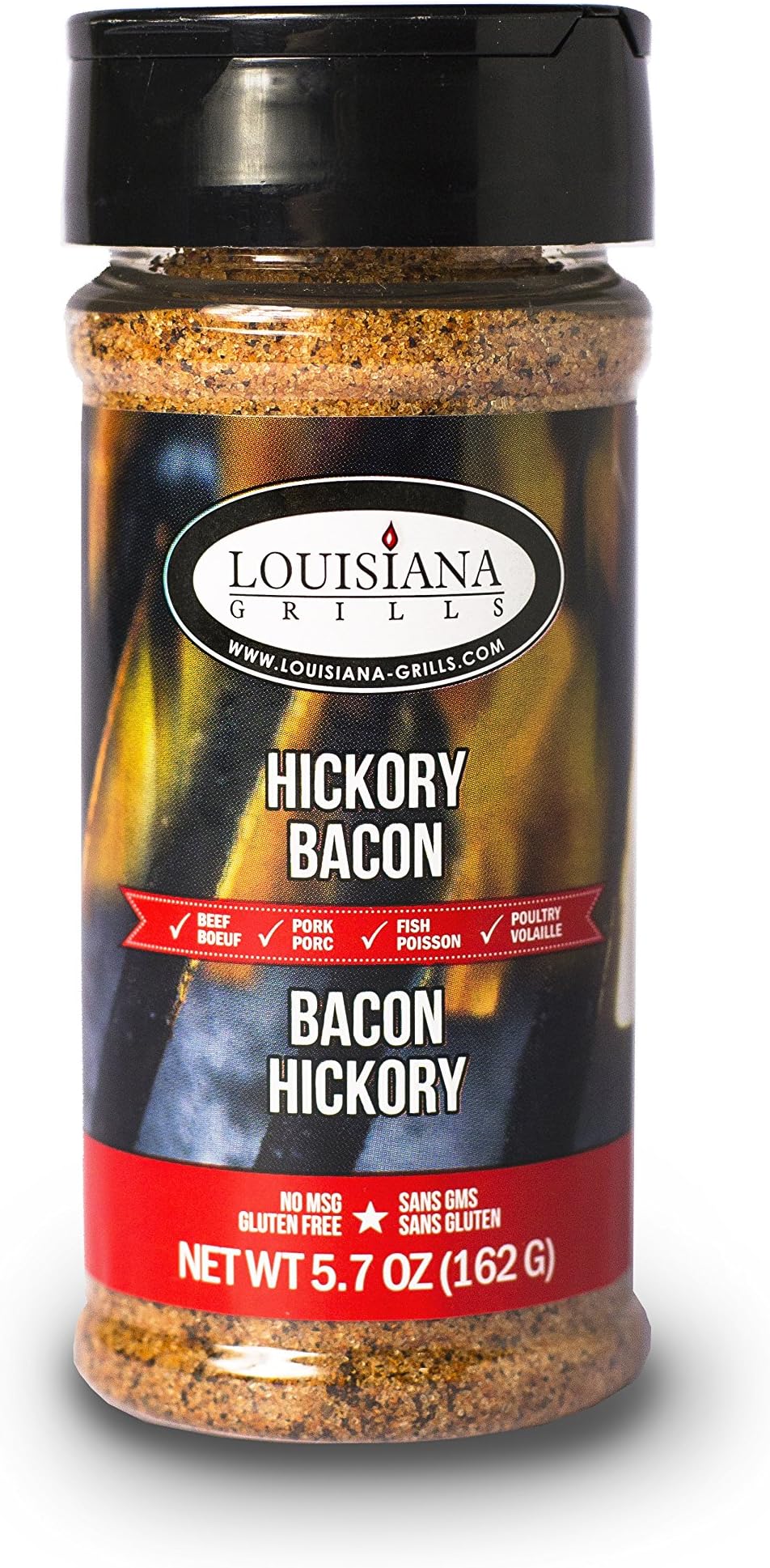 Dansons 50514 Rub Hickory Bacon, 5-Ounce