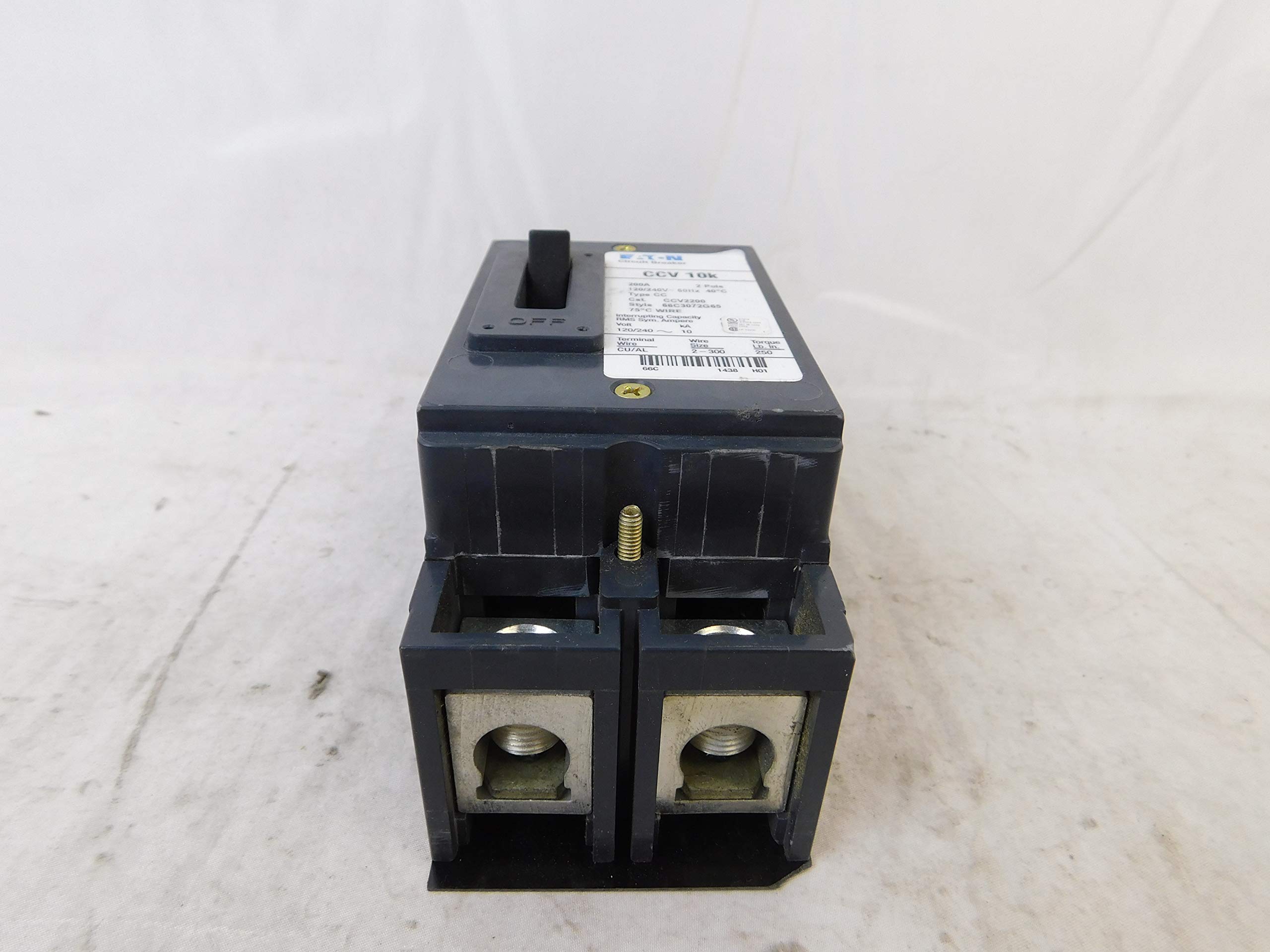 Eaton CCV2200 Bolt-On Mount Type CCV Tenant Main Circuit Breaker 2