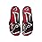 FOCO Atlanta Falcons NFL Mens Colorblock Big Logo Gel Slides - XL
