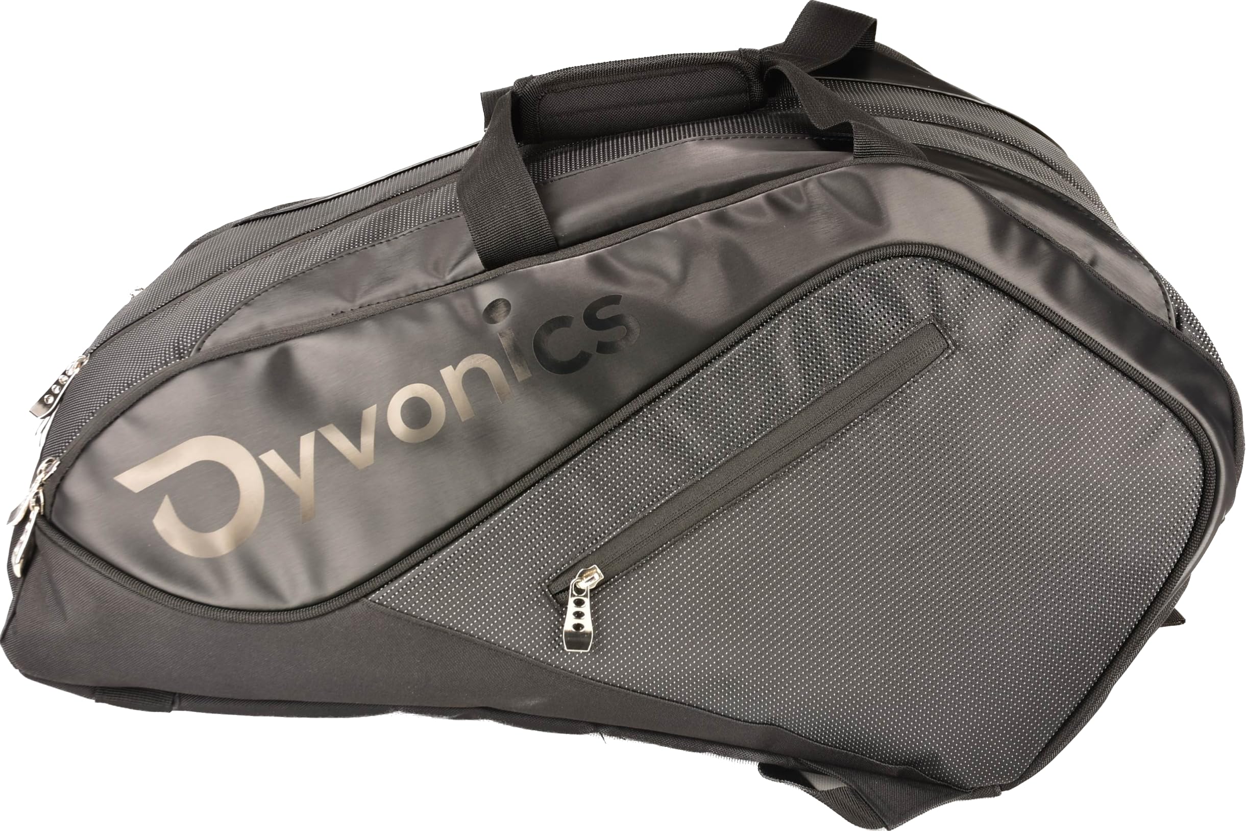 Dyvonics Padel Tasche 70L XL – extra große Sporttasche & Rucksack mit 7 Fächern, belüftetem Schuhfach, 2 Thermofächern & Raincover – für Schläger, Schuhe, Kleidung & Zubehör