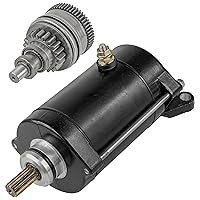 Vista 6 de Caltric Motor de arranque y accionamiento Bendix compatible con Yamaha Wave Raider 1100 Ra1100 Waveraider 1995-1996 Jetski