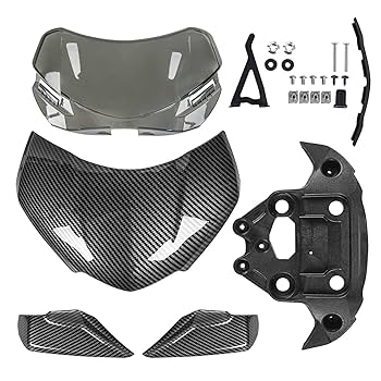 Amazon.com: TAZGANTAX Motorcycle Front Cowl Fairing