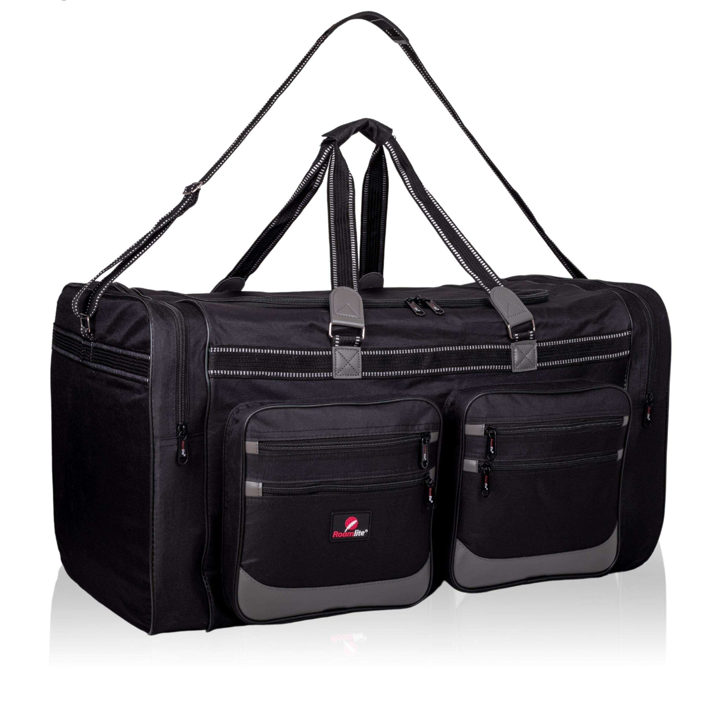 Roamlite Extra Large XXL Holdall - X-L Size Very Big Travel Bags - Huge Duffle for Storage, Travelling, Sports Kit or Laundry - 74 cm x40x40 120 Litre RL04M