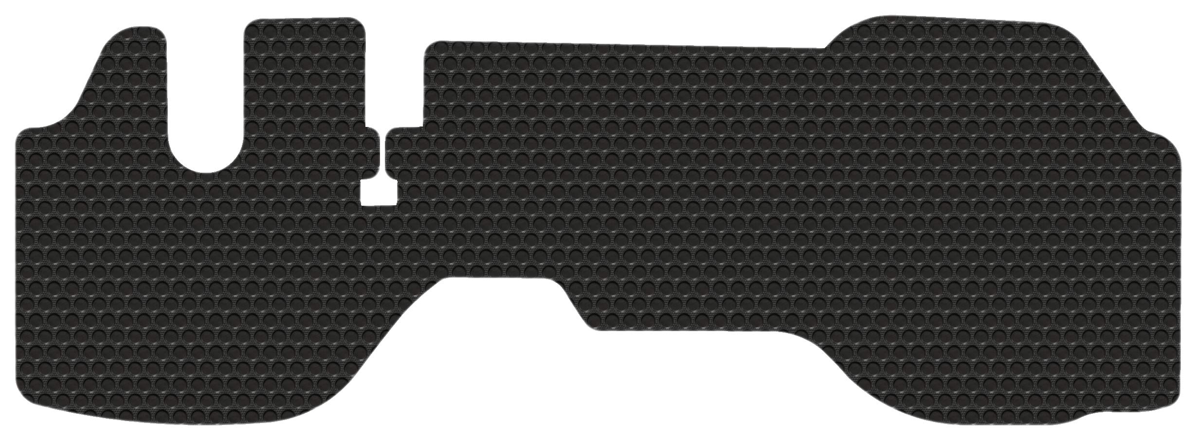 Lloyd MatsBlack Rubber Floor Mat Compatible with Isuzu 2007-2023 NPR(and-HD) NQR NRR - All Diesel ONLY Models