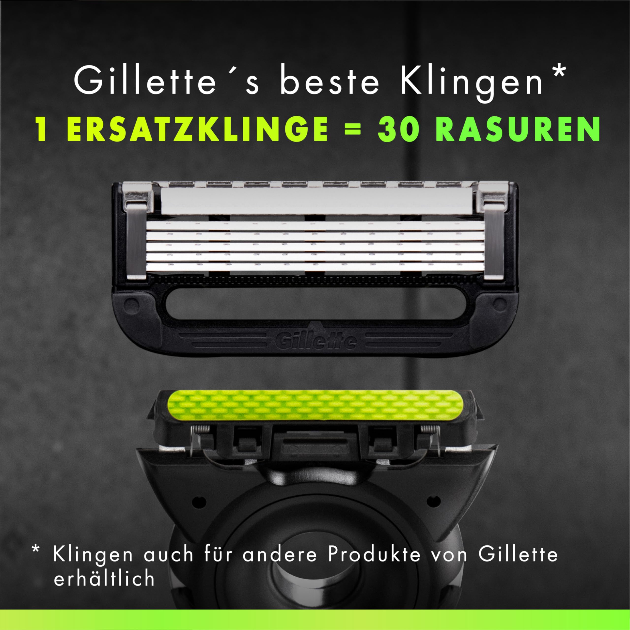 Gillette Labs Rasierer Herren, Nassrasierer, Metall, Schwarz - Herrenrasierer mit Reinigungselement für Eine Glatte Rasur, Inkl. 1 Handstück, 8 Rasierklingen Und Magnetischer Dock