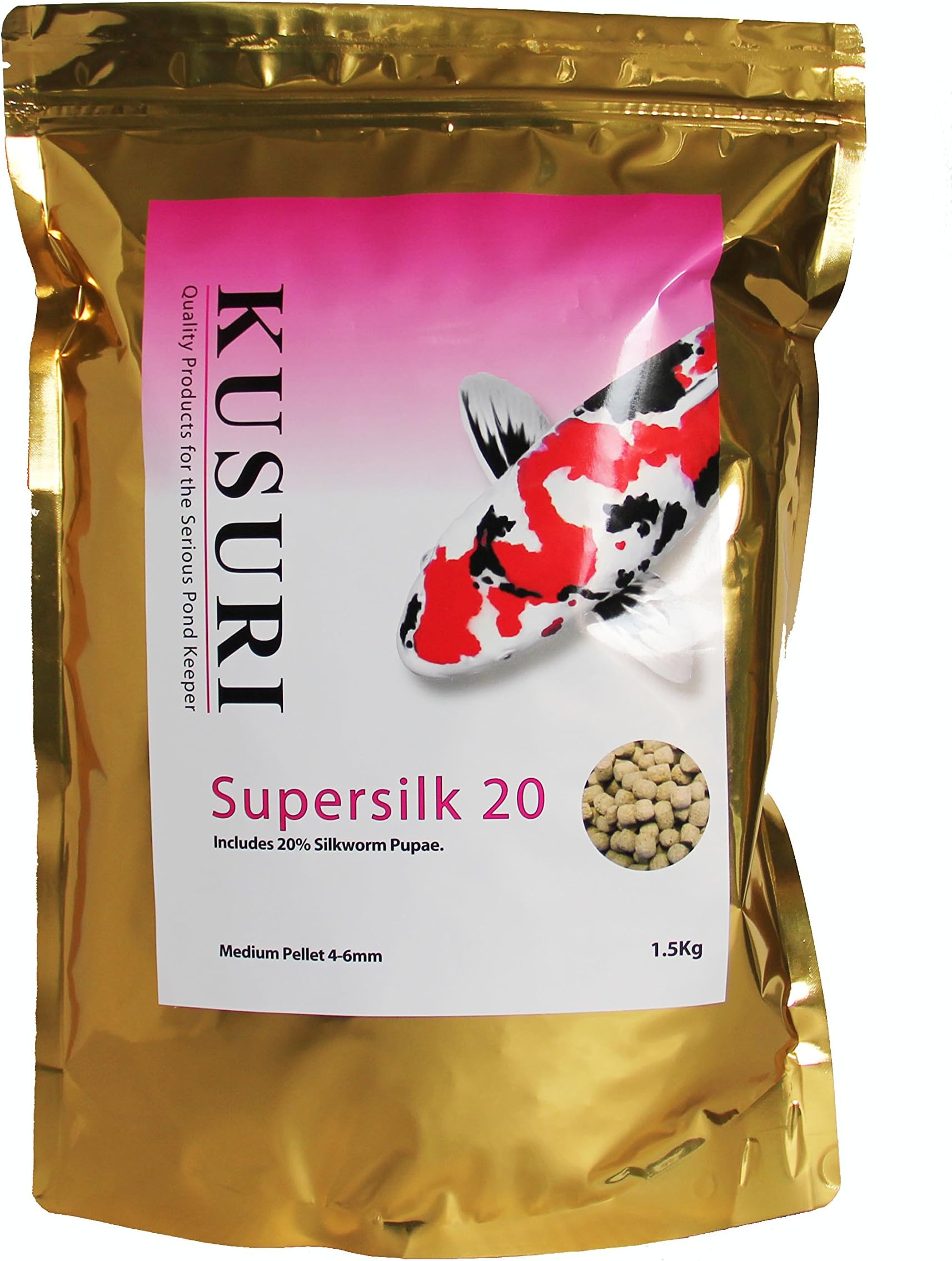 Kusuri Koi Food Kusuri, Supersilk 6mm, 1.5KG, , Pack of 1