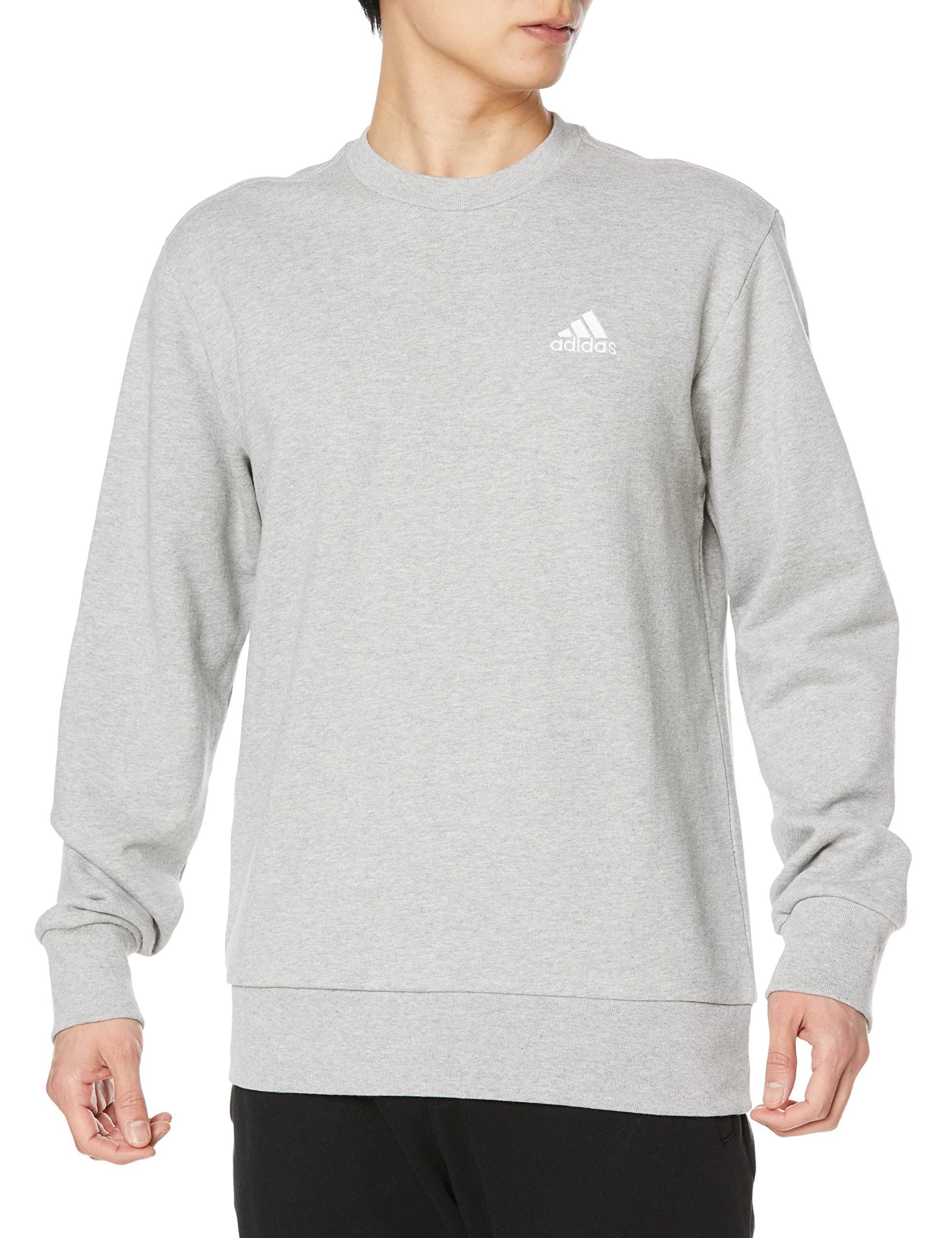 adidasスウェット 80s USA製 adidasアディダス トレフォイル ビッグロゴ ひび割れ