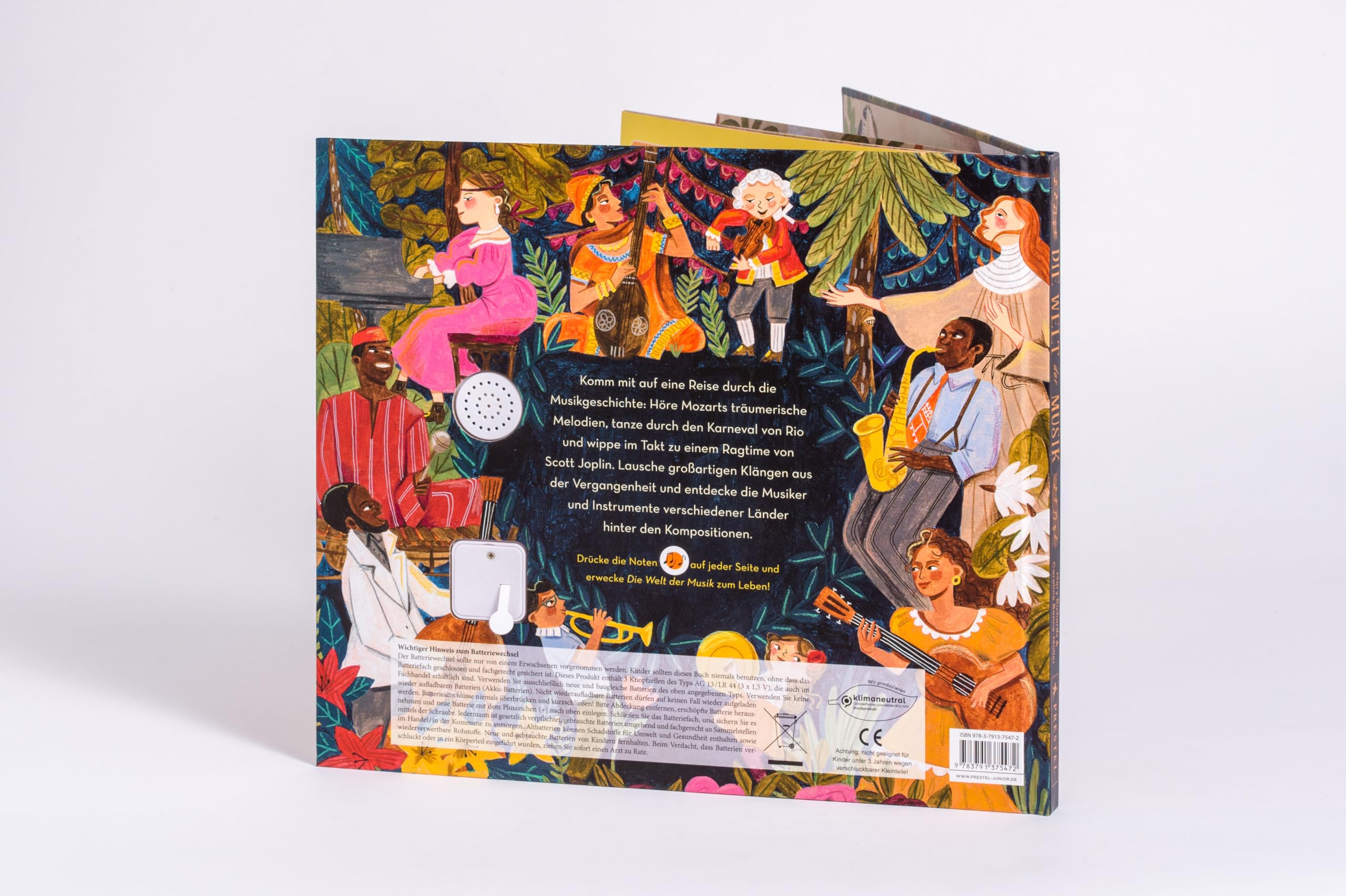 Die Welt der Musik: Eine Reise durch die Musikgeschichte. Ein Sound-Buch zum Hören mit 10 Soundmodulen; Ein Sachbilderbuch für Kinder ab 6 Jahren: 9
