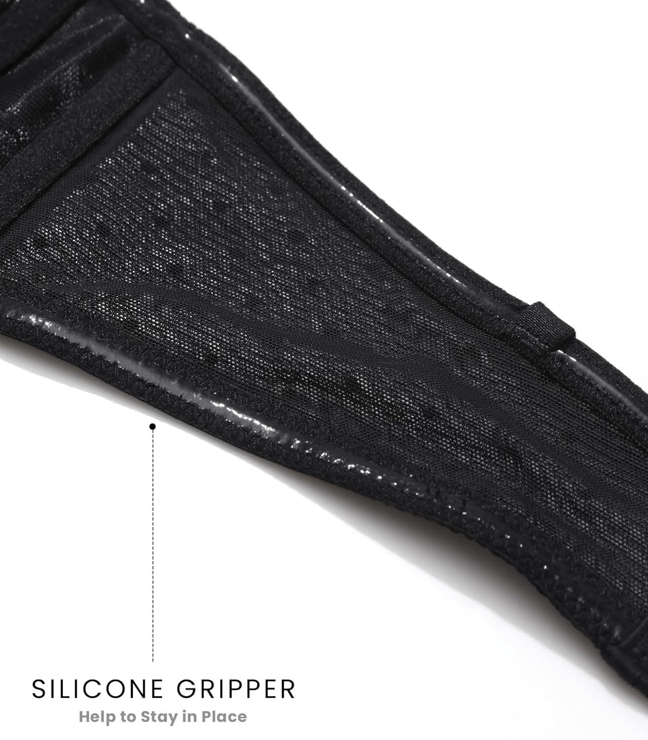 DOBREVA Unlined Lace Strapless Bra Sexy See Through Plus Size Convertible Underwire Bras - Image 5