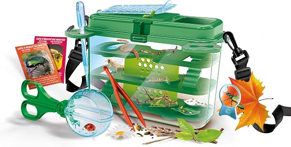 Clementoni | Laboratoire | La Maison des Insectes 7 Ans + | Module Transportable | Accessoires D'Observation | Cartes Informatives Et Manuel Illustré Inclus| Cadeau Éducatif pour Enfants - 2