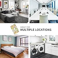 Vista 7 de Cubierta de interruptor de luz de animales de la jungla Tigre Koala Jirafa linda, cubierta de interruptor de pared de palanca única decorativa de 1