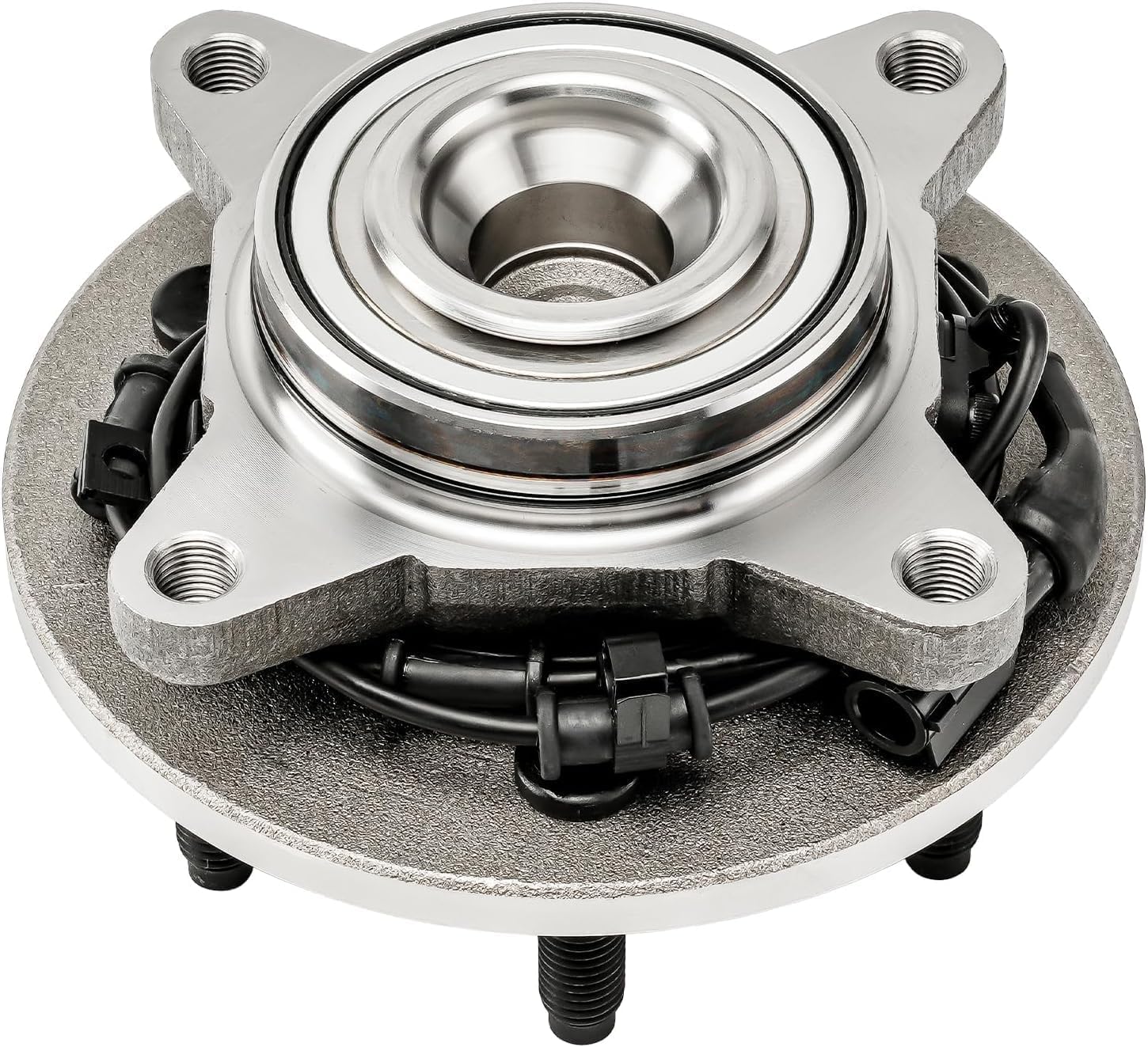 KAX 515042 Front Wheel Hub Bearing Assembly Compatible with Expedition 2002 2004 2005 2006, 6 Lug Bolts W/ABS