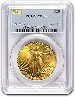 1907-1933 $20 Saint-Gaudens Gold Double Eagle MS-65 PCGS G$20 MS-65 PCGS - coolthings.us