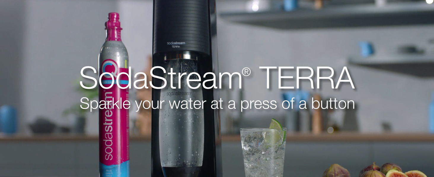 Amazon.com: SodaStream Terra Sparkling Water Maker (Red) with CO2