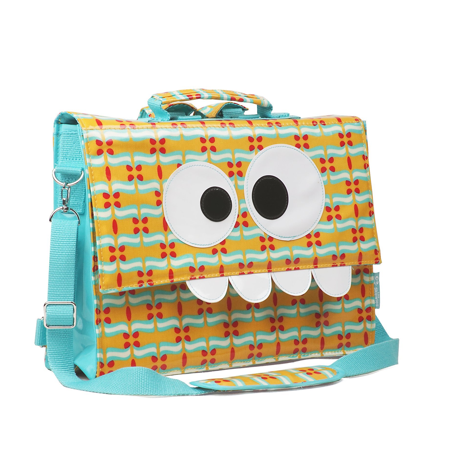 013604 Travelbugs Meringues Coated Cotton Convertible Bag, Multi Color