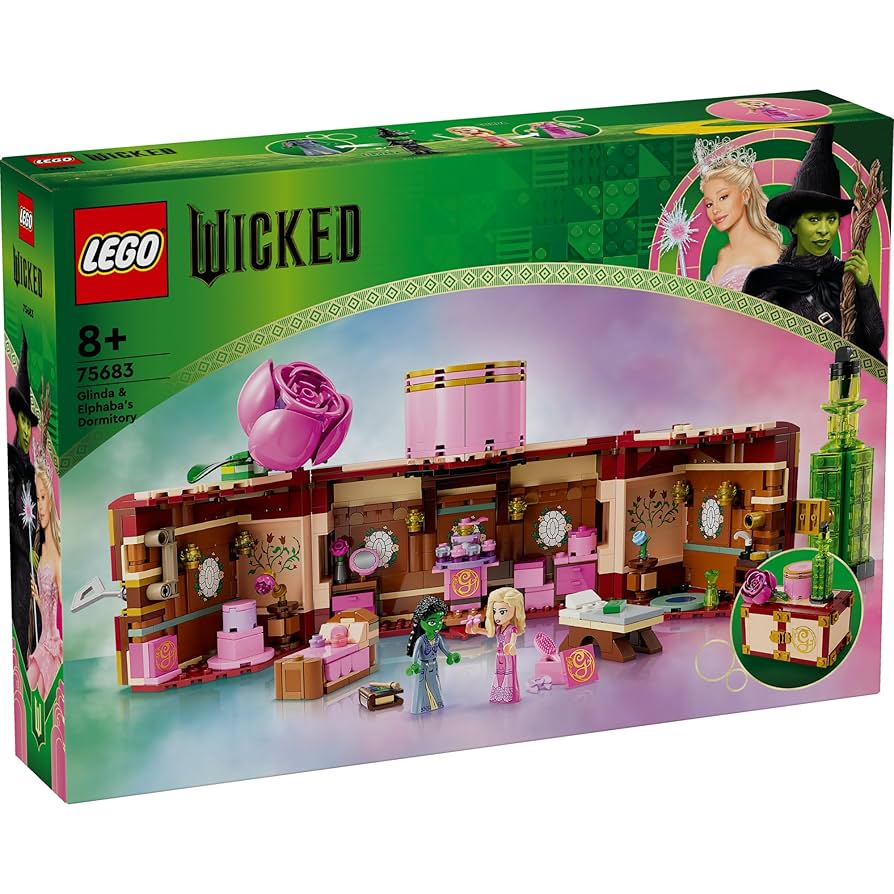 ピヨ子 ウィキッド グリンダ エルファバ Amazon.co.jp: LEGO Wicked Welcome to Emerald City Building