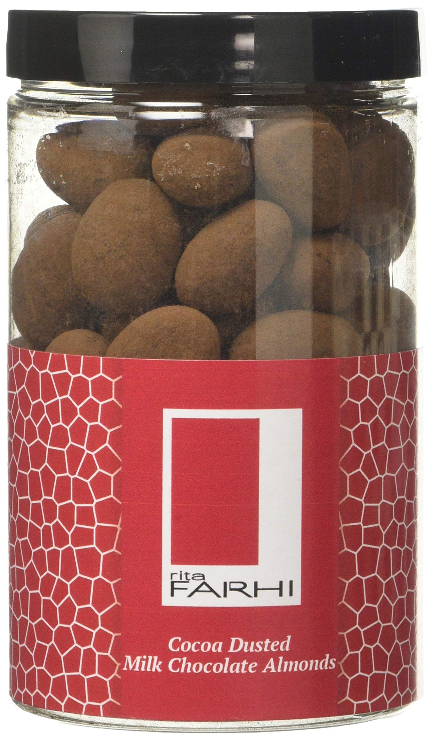 Cocoa Dusted Milk Chocolate Almonds, 300g