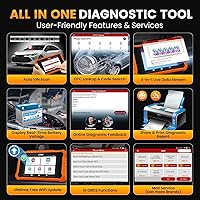 Vista 7 de 2026 LAUNCH Creader Elite V2.0 fit for GM Bi-Directional Scan Tool, All Reset Full System Diagnostic Scanner, AUTOVIN, Full OBD2 Code Reader for