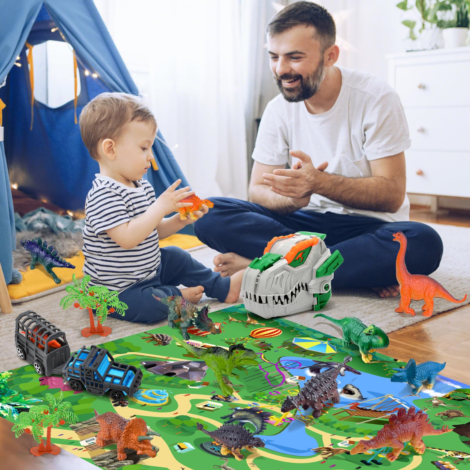 Dinosaur Toys for Kids - 12 Realistic Figures -2